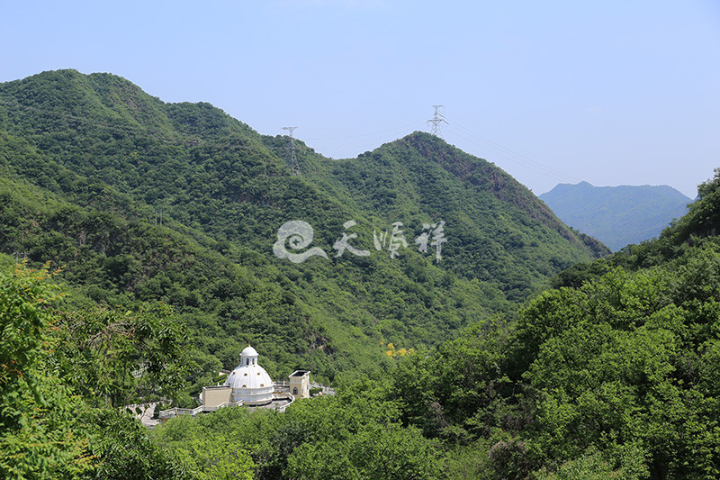 九公山长城纪念林周边山势