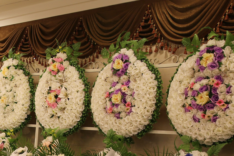 花圈摆放 花圈摆放