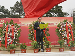 天顺祥领导参加北京市殡葬协会举办的清明服务启动仪式