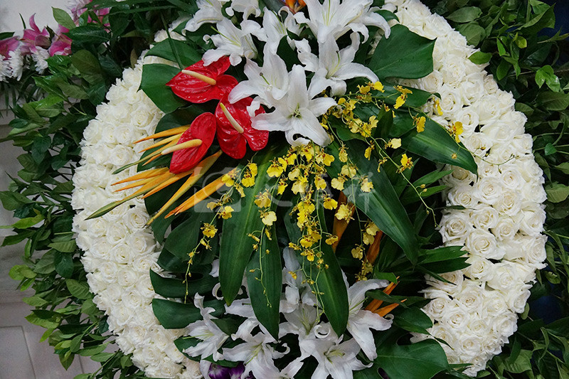 天顺祥鲜花花圈玫瑰