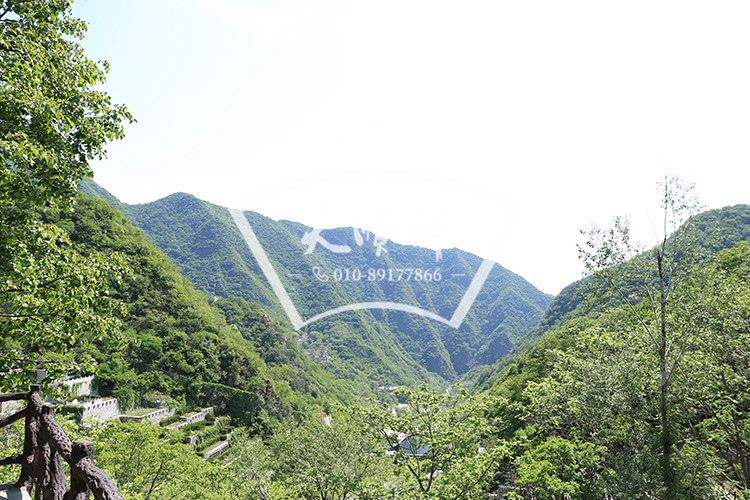 九公山陵园周边山势