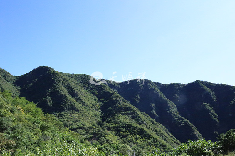 九公山陵园周边山势